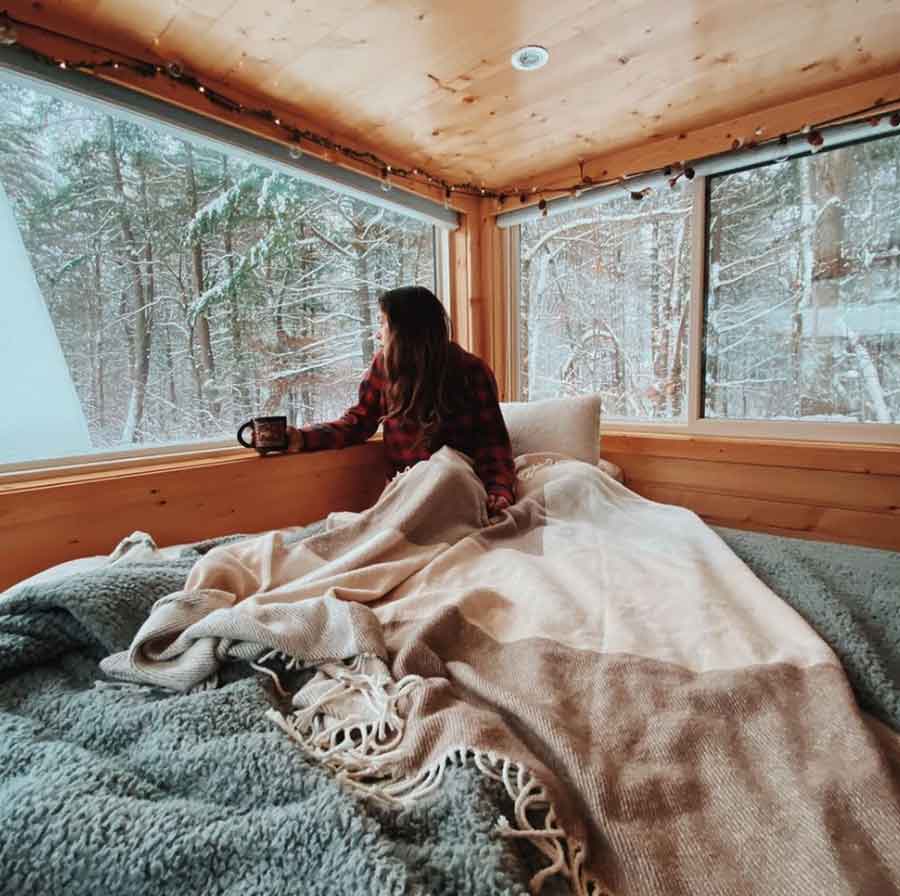 comfy cabincore